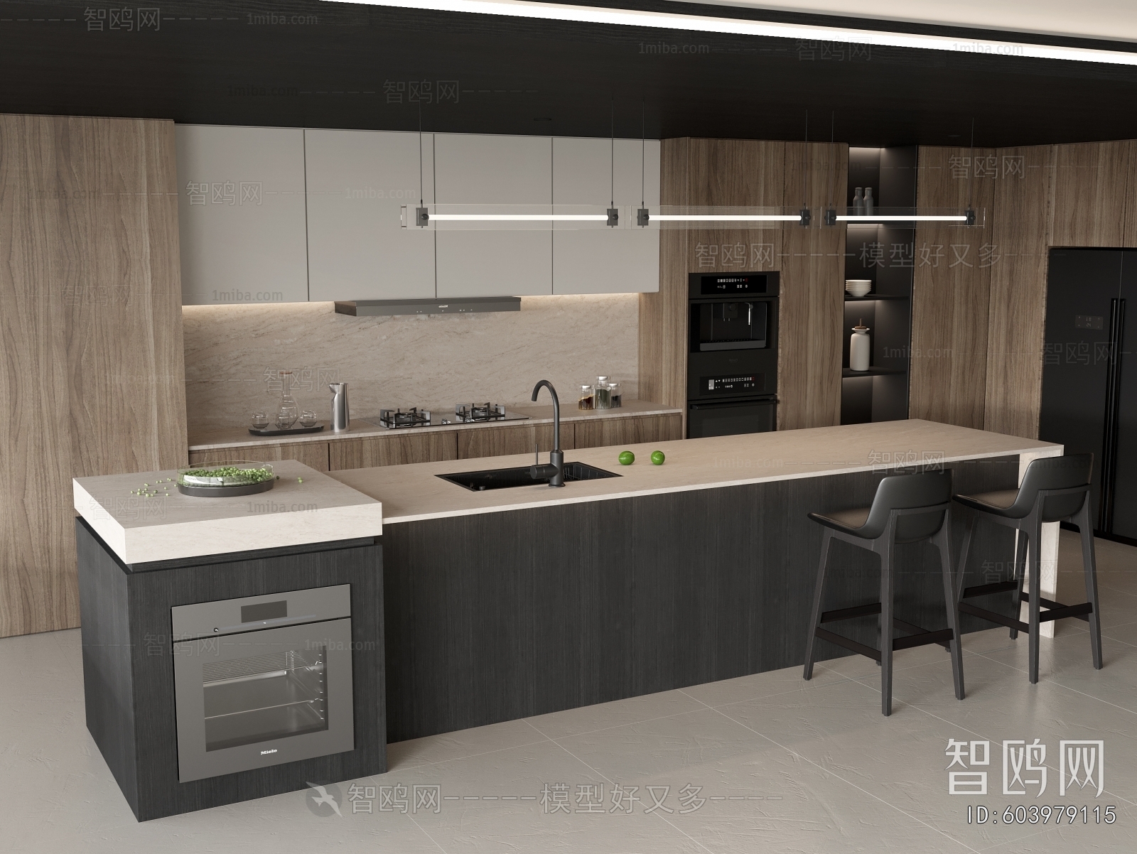 Modern Open Kitchen