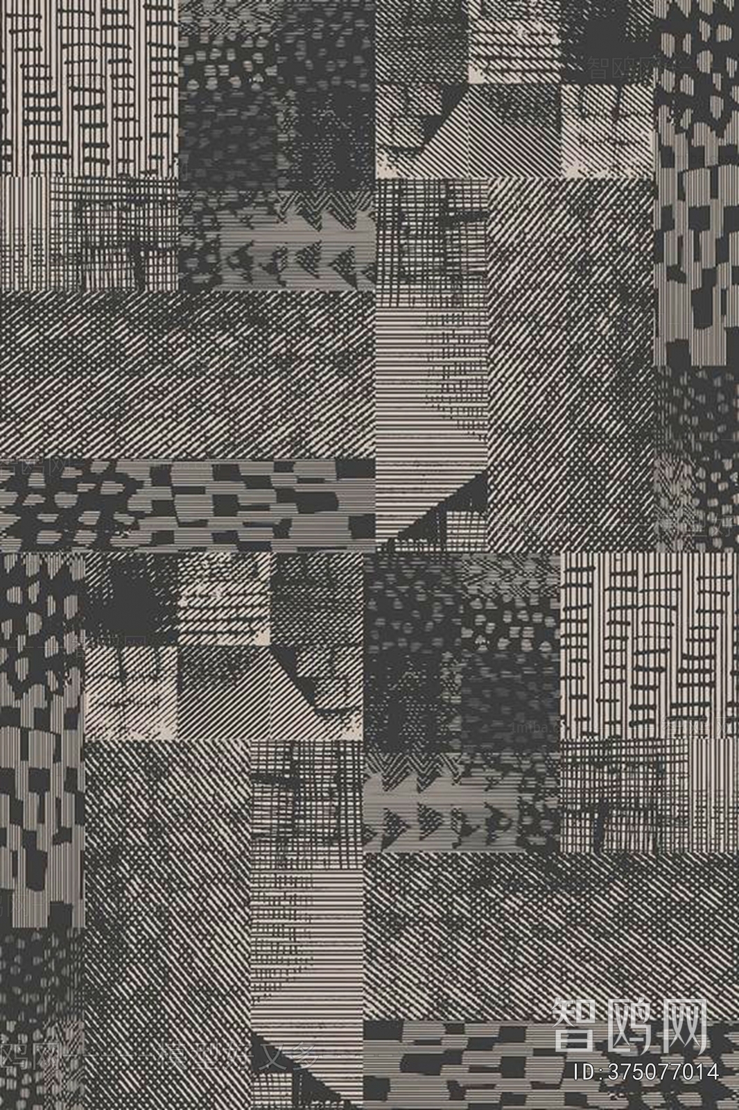 现代抽象地毯