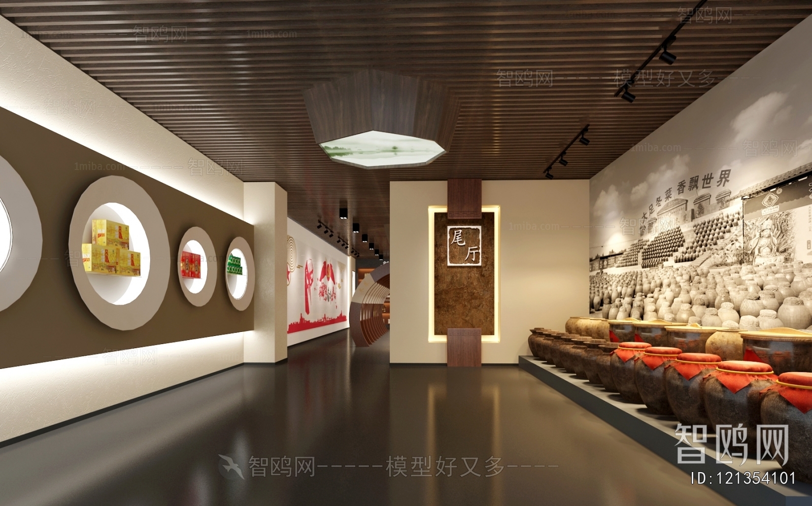 New Chinese Style Exhibition Hall