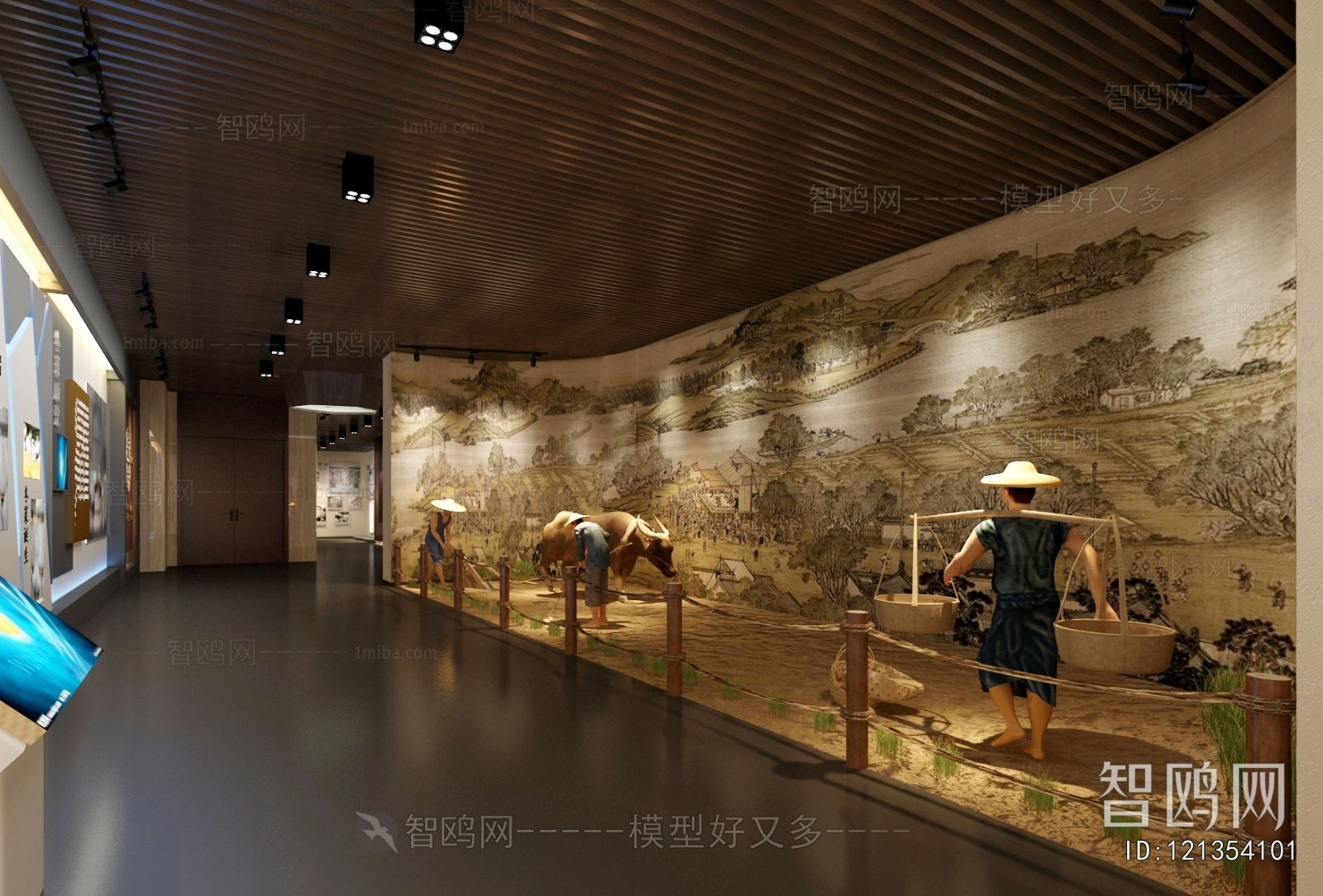 New Chinese Style Exhibition Hall