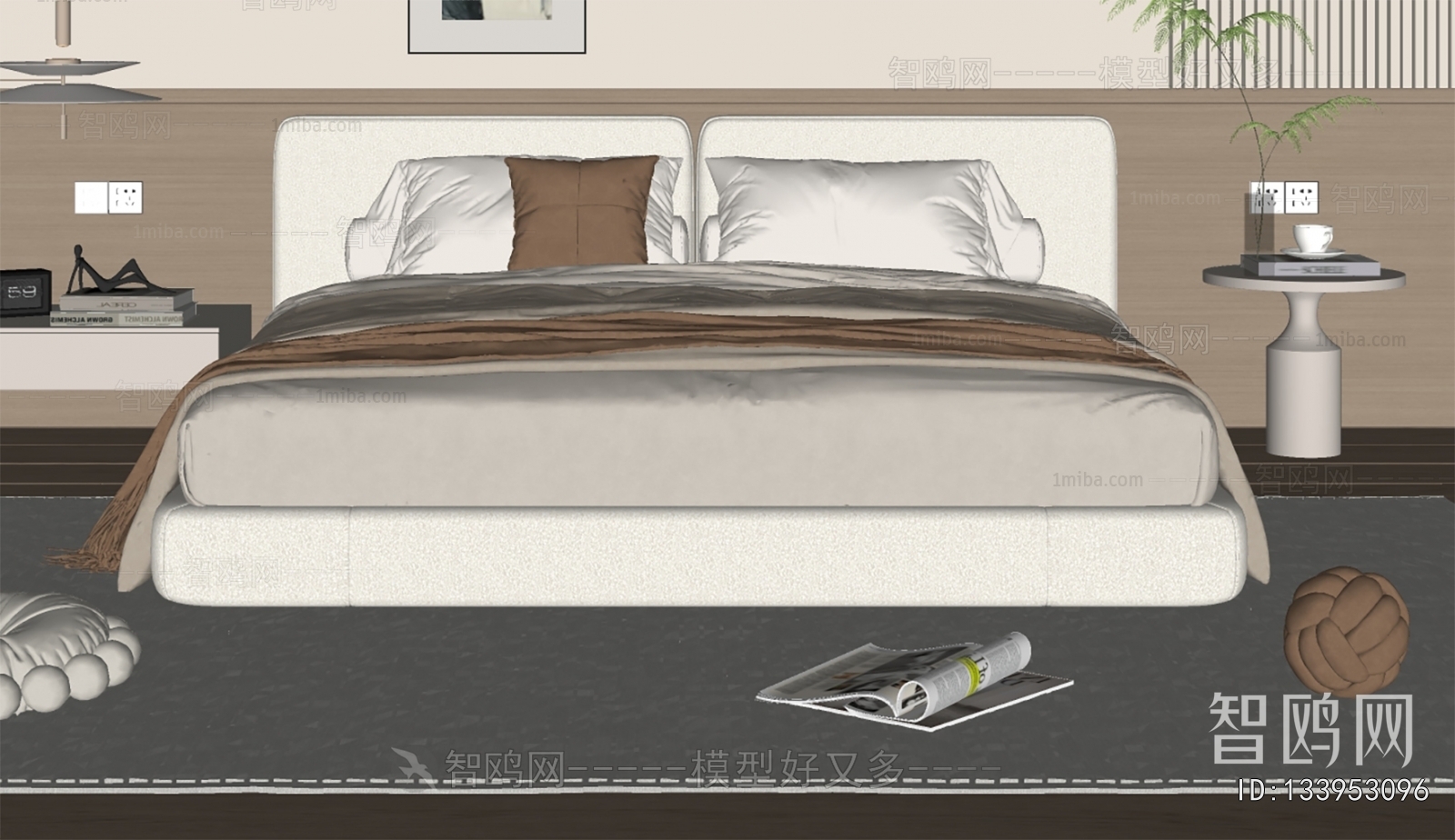 Modern Double Bed