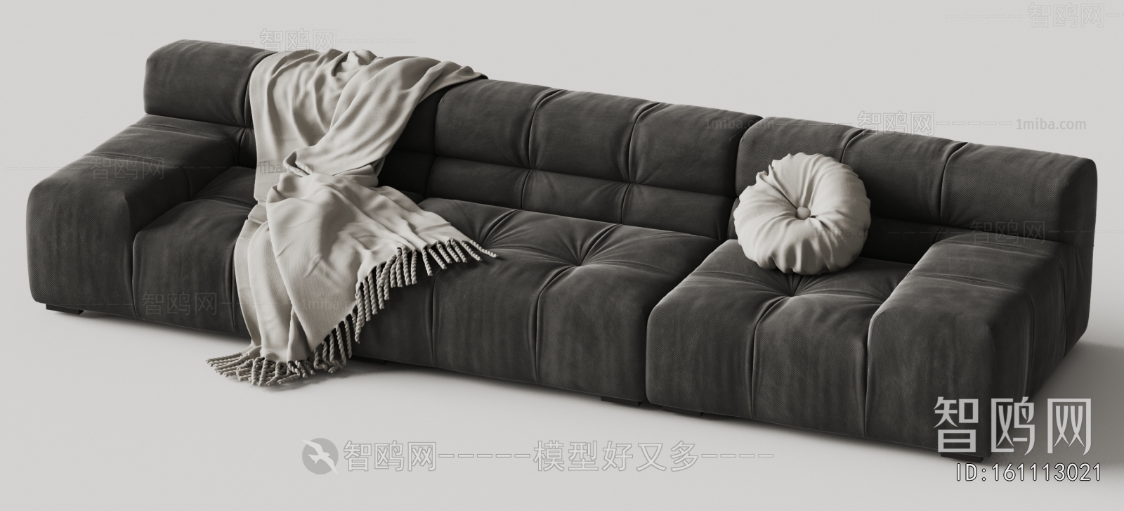 Modern Three-seat Sofa