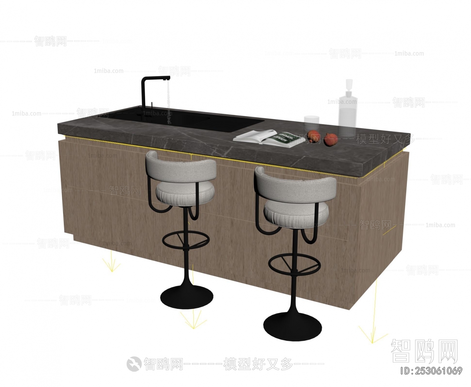 Modern Counter Bar