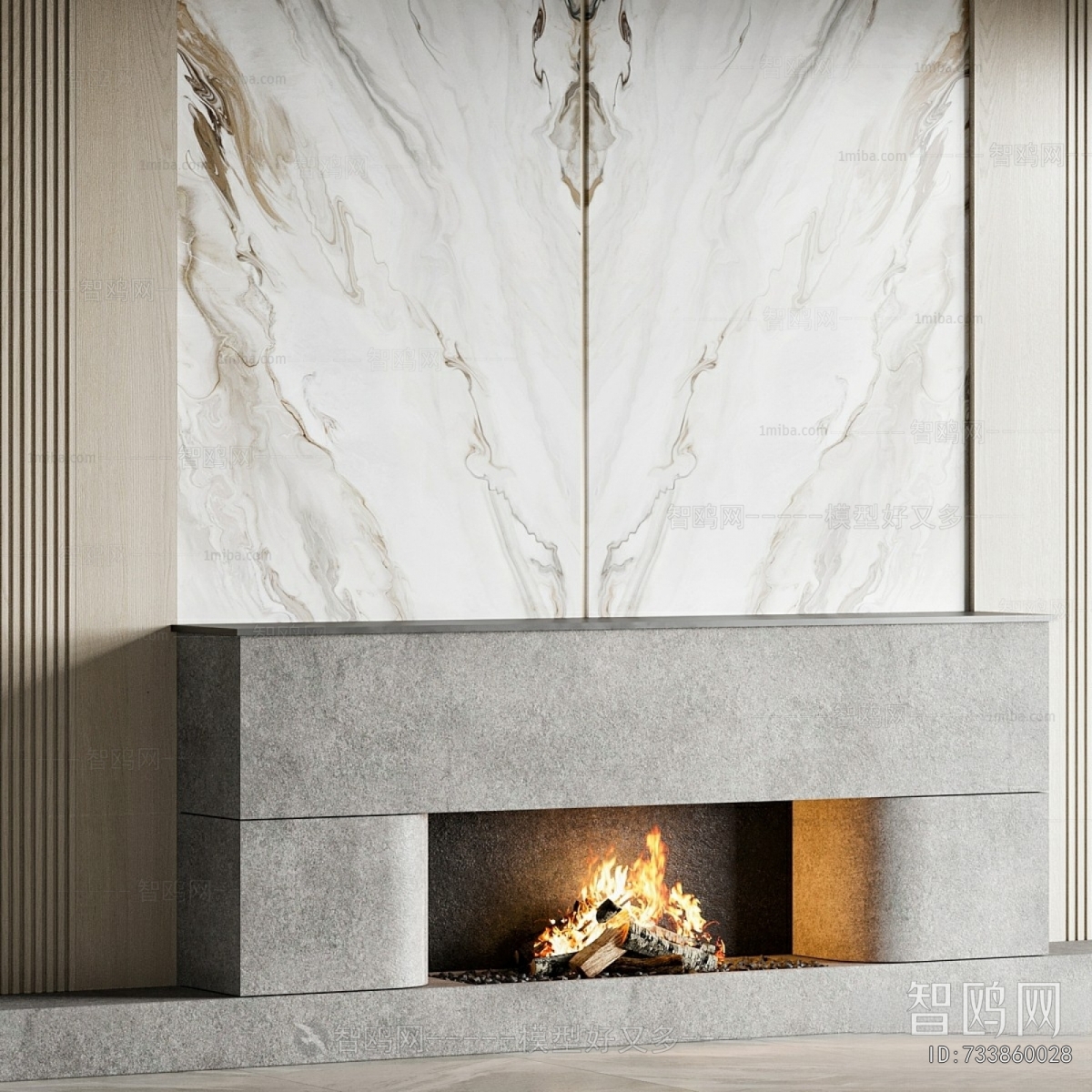 Modern Fireplace