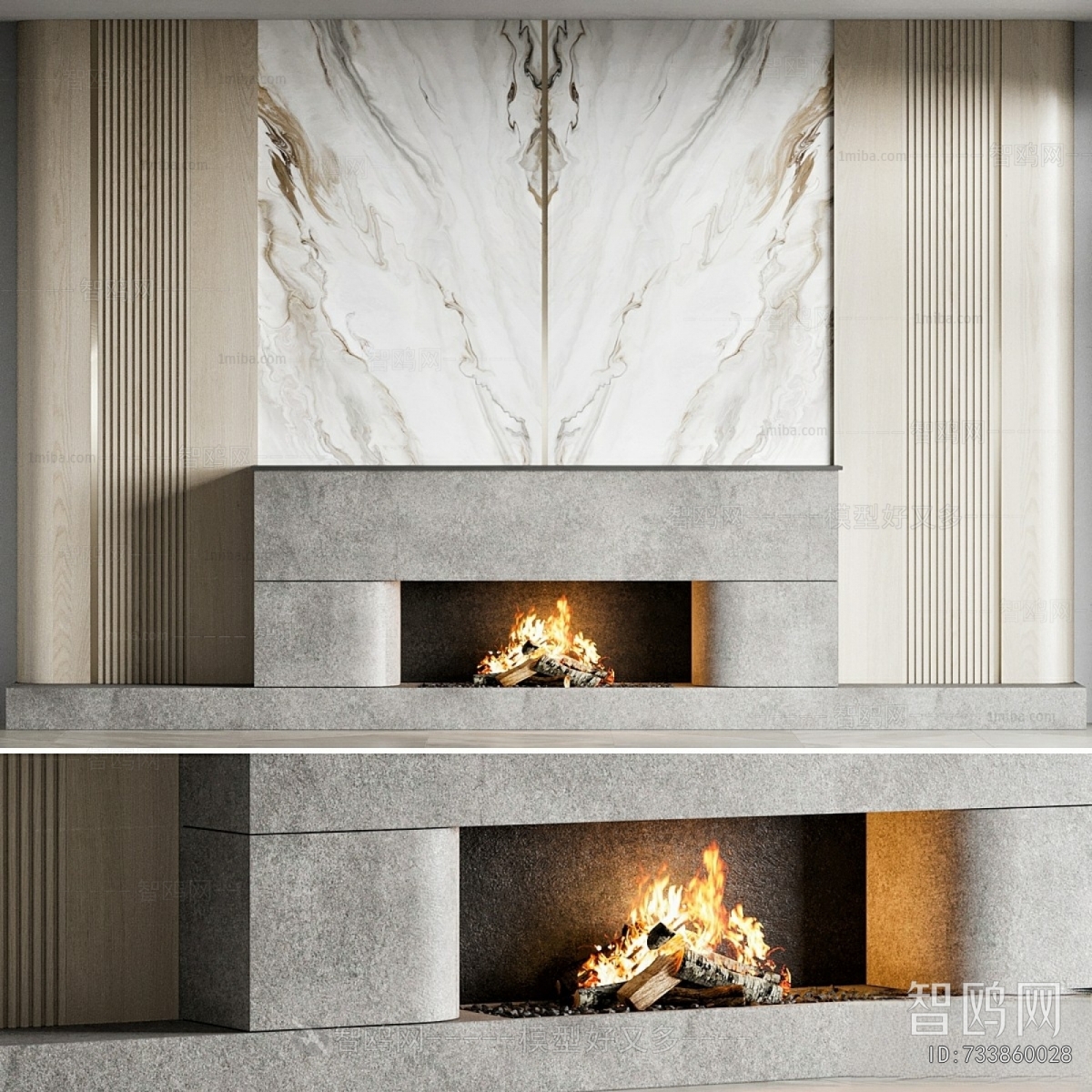 Modern Fireplace