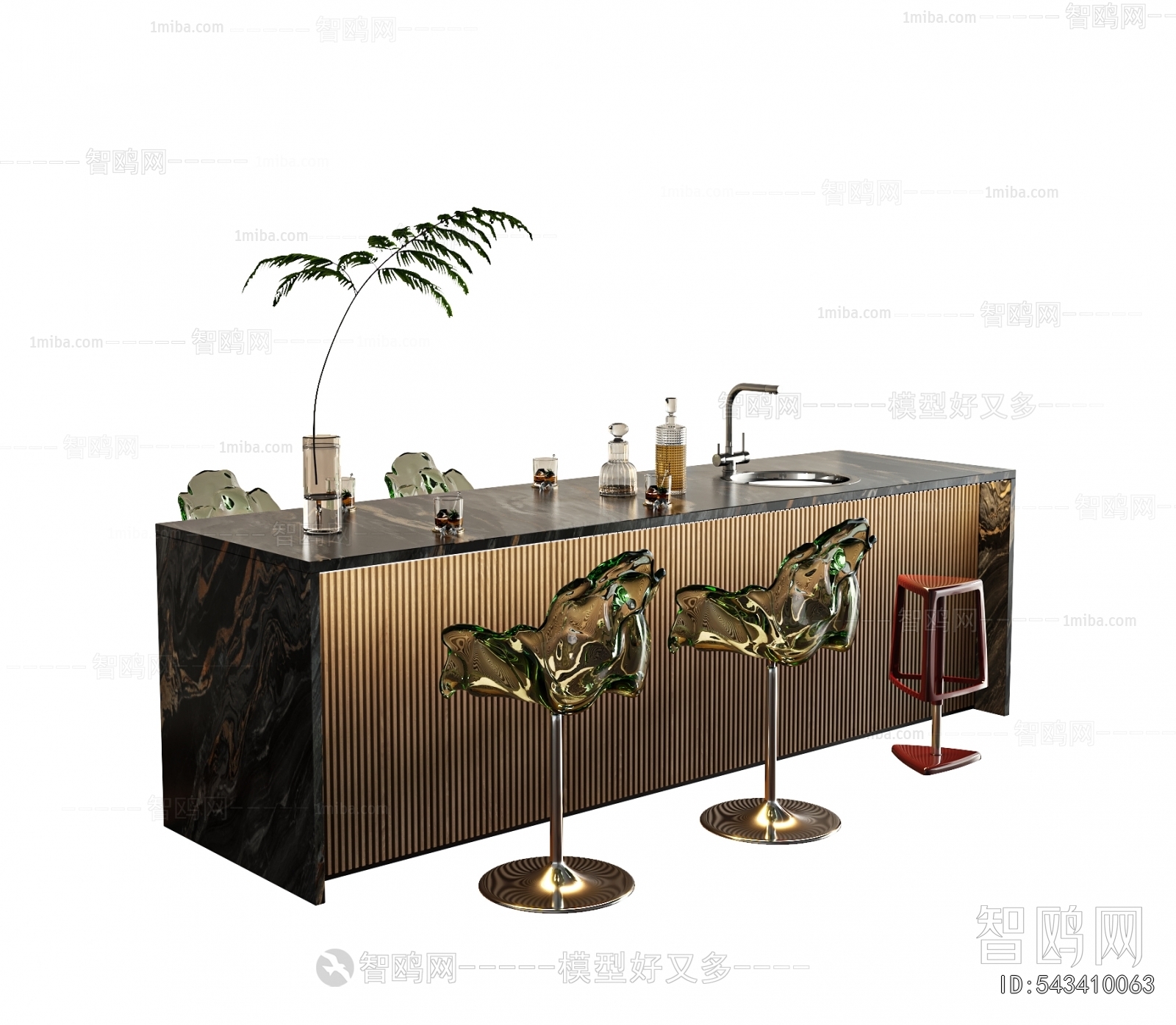 Modern Counter Bar