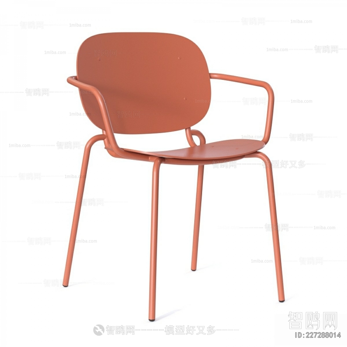 现代单椅3D模型下载