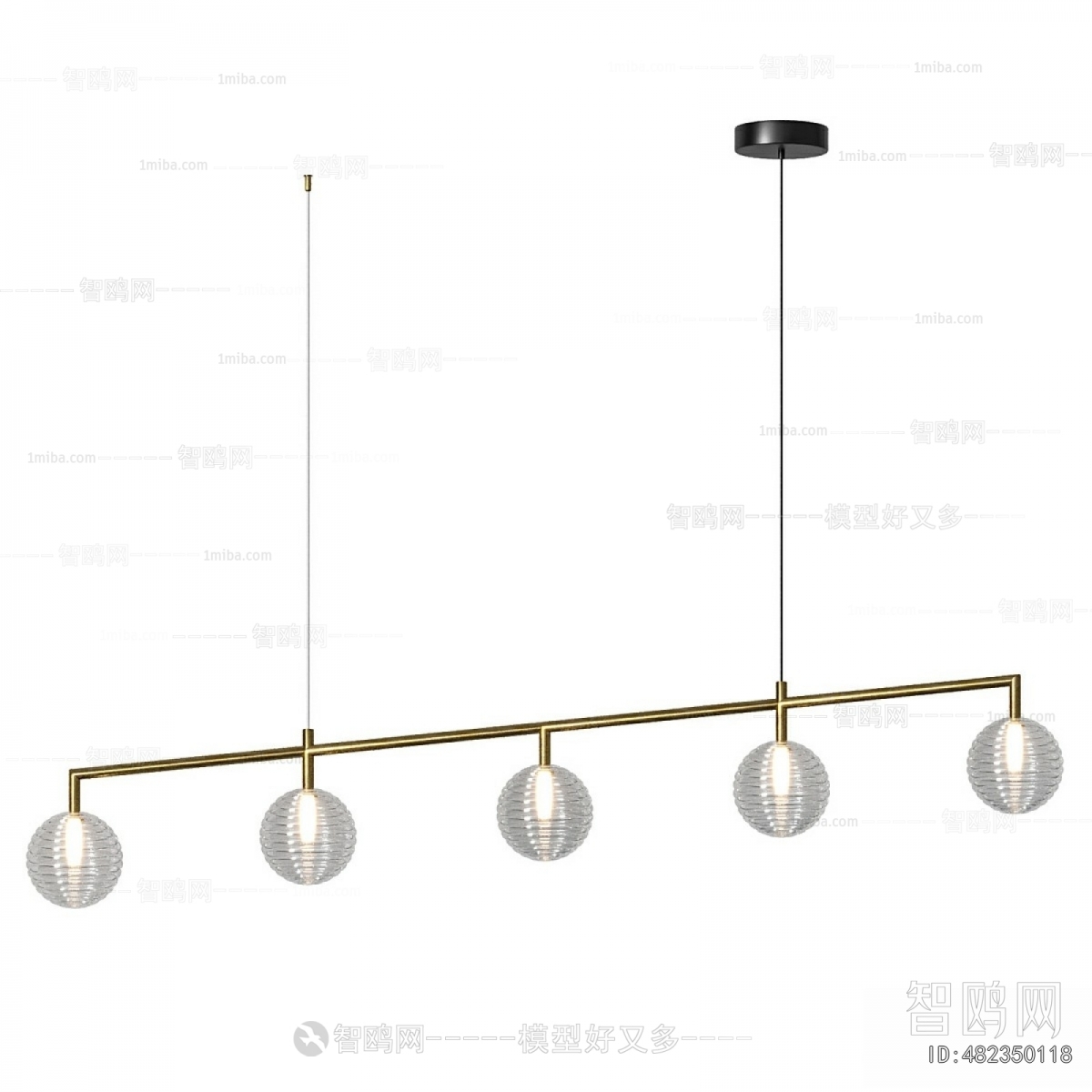 Modern Long Chandelier