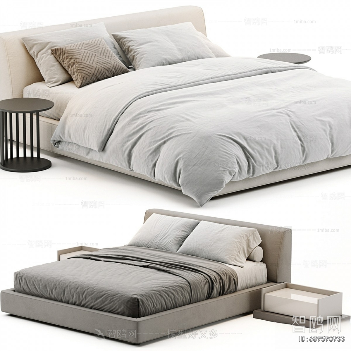 Modern Double Bed