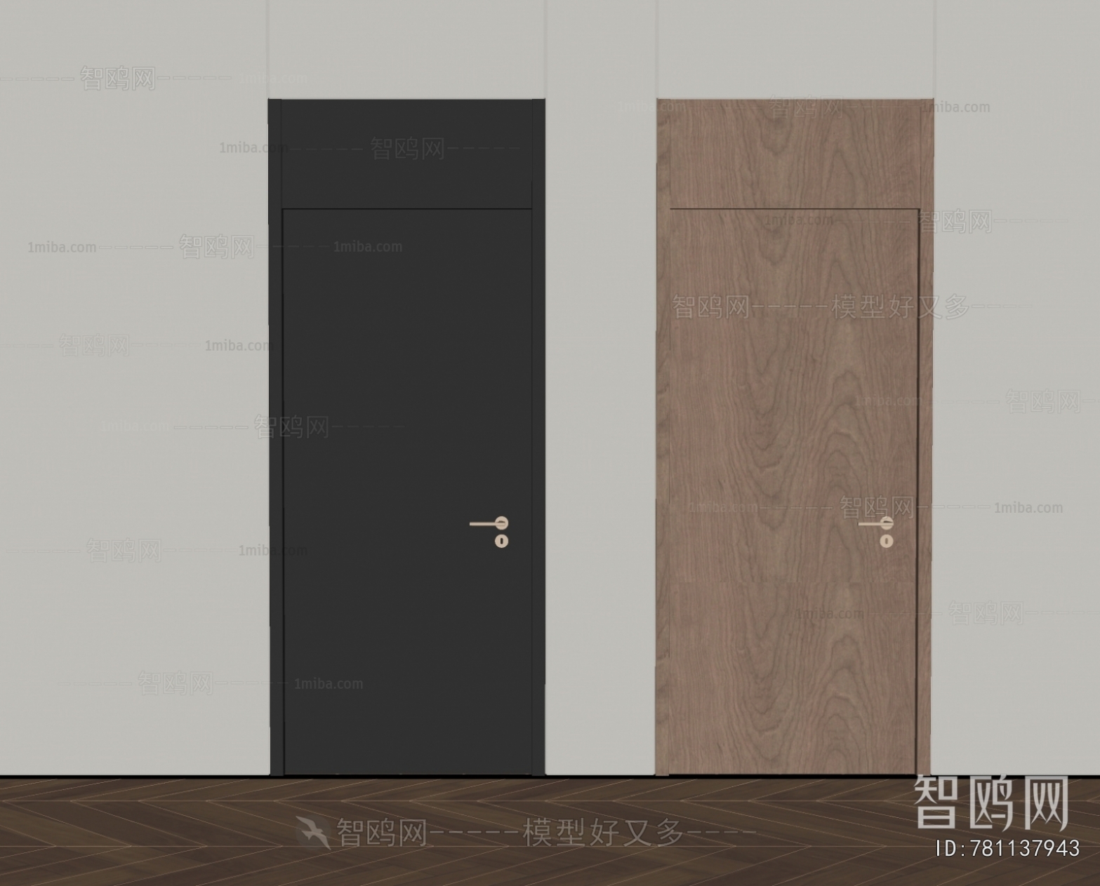 Modern Single Door