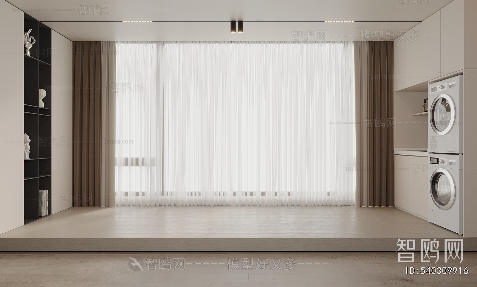 Modern The Curtain