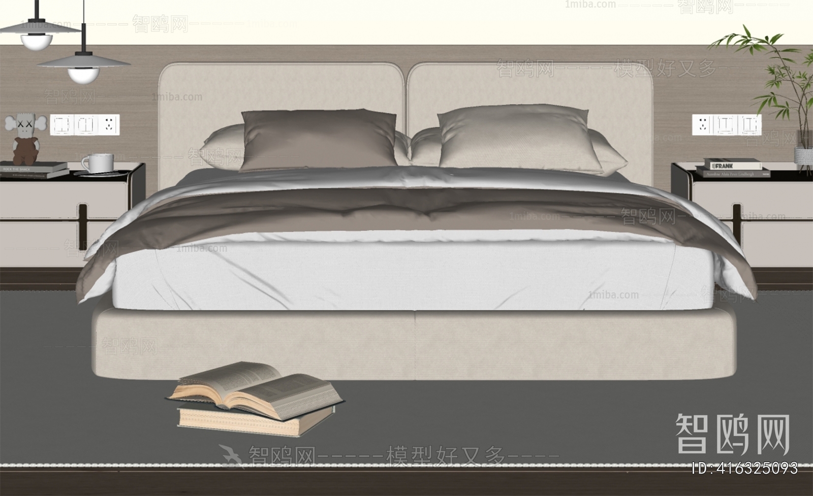 Modern Double Bed