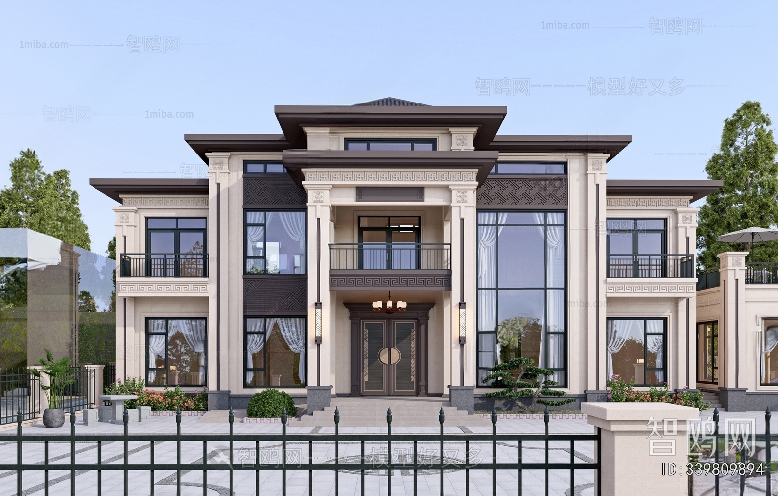 New Chinese Style Detached Villa