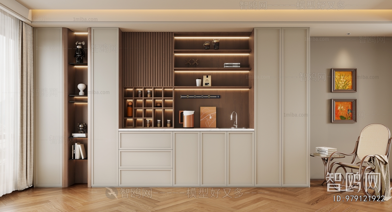 Modern Wine Cabinet