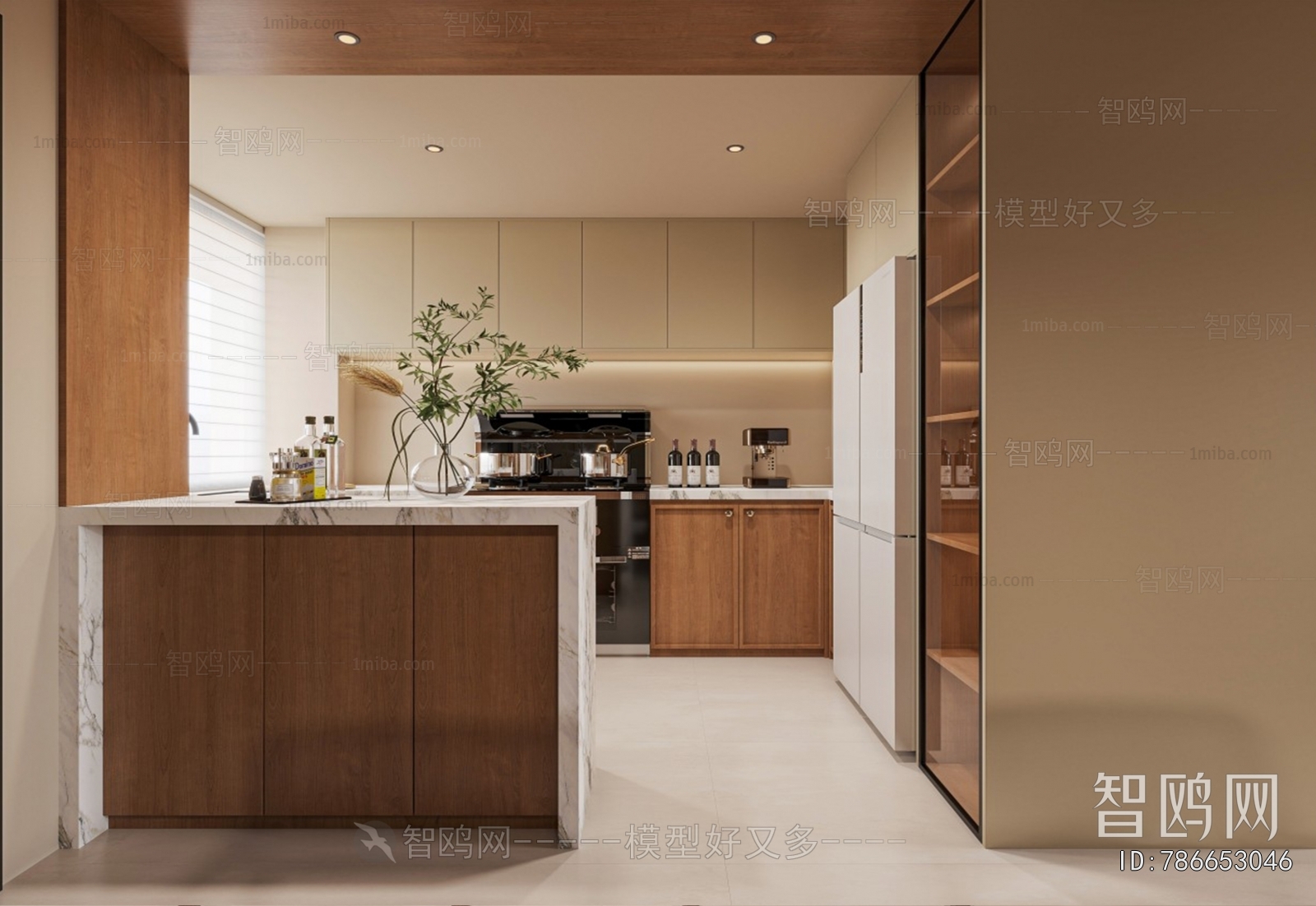 Modern The Kitchen