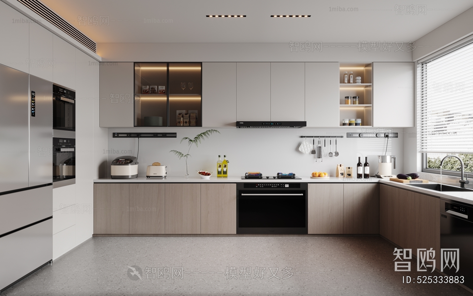 Modern The Kitchen