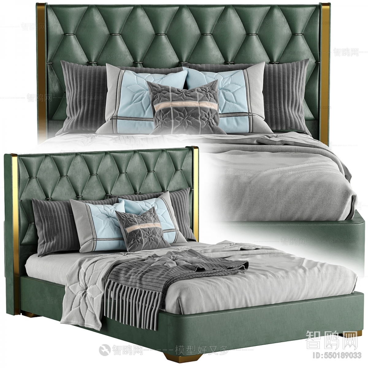 Modern Double Bed