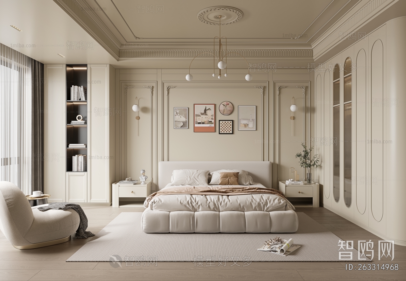 French Style Bedroom