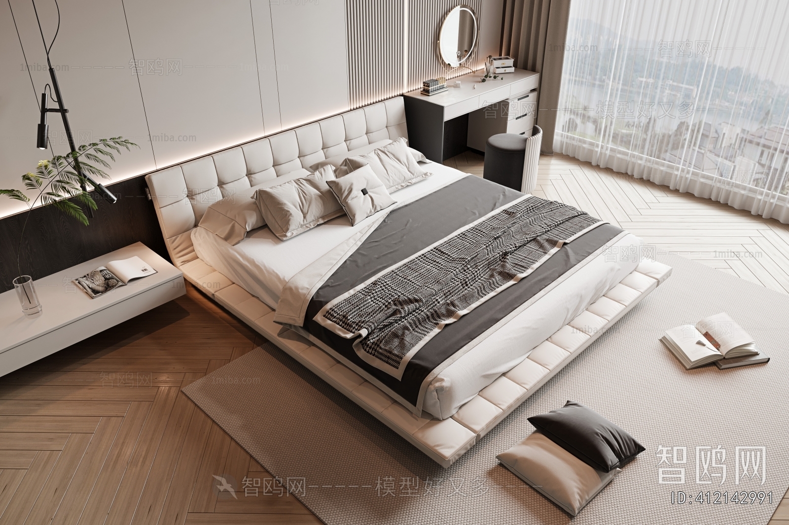 Modern Double Bed