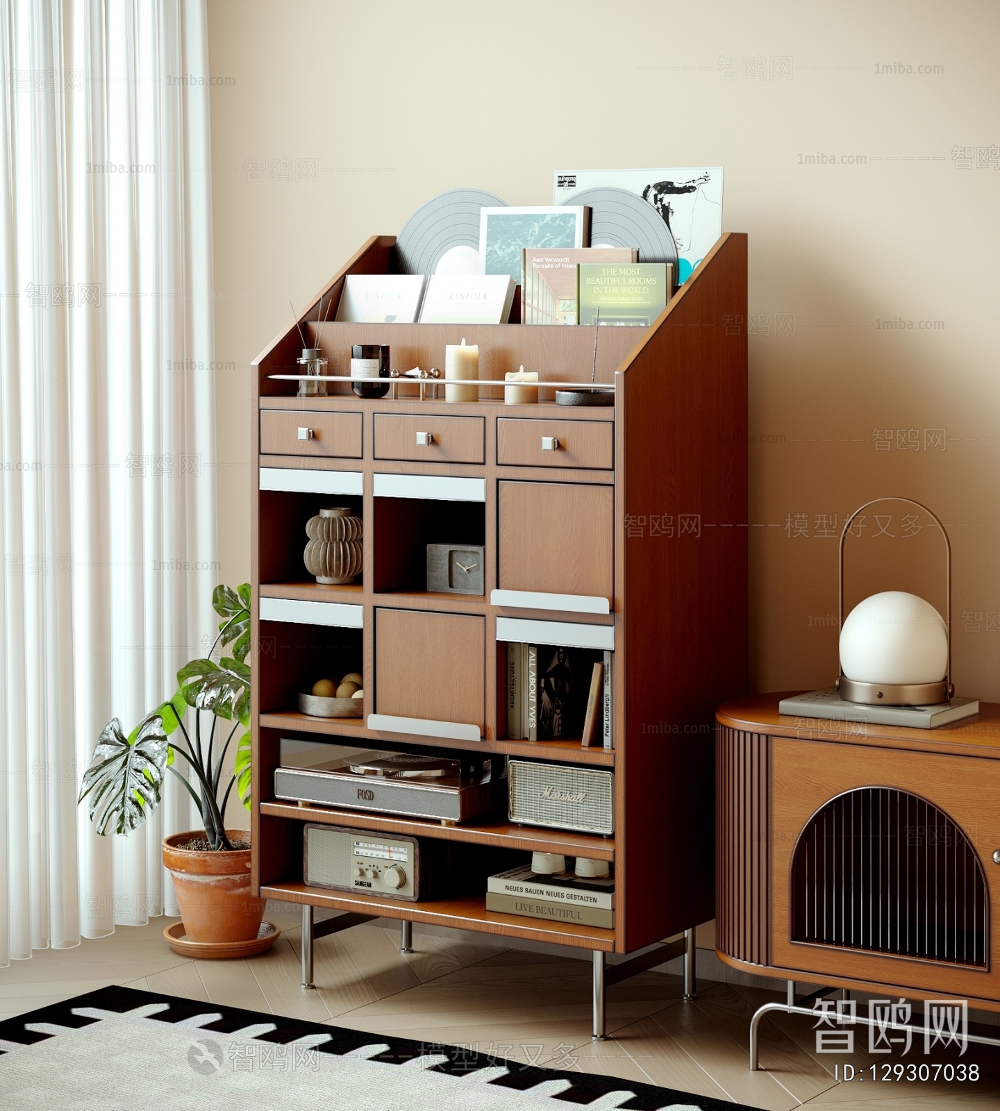 Modern Decorative Cabinet