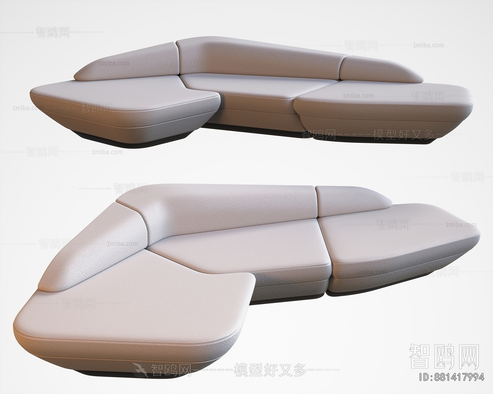 Poliform现代异形沙发