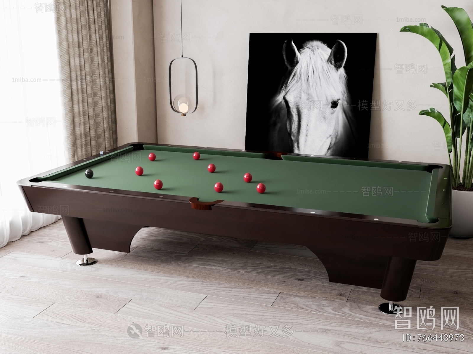 Modern Pool Table