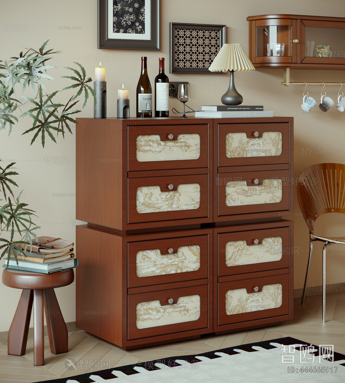 Modern Decorative Cabinet