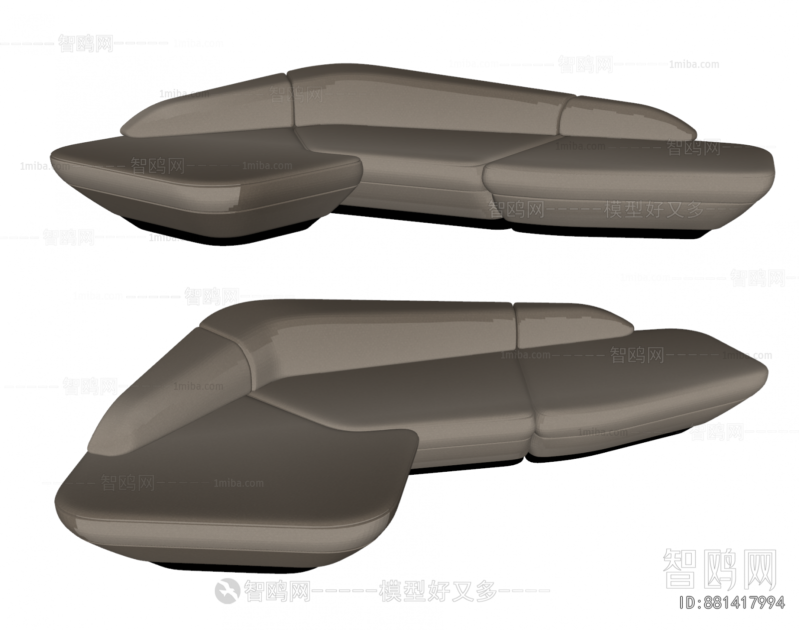 Poliform现代异形沙发