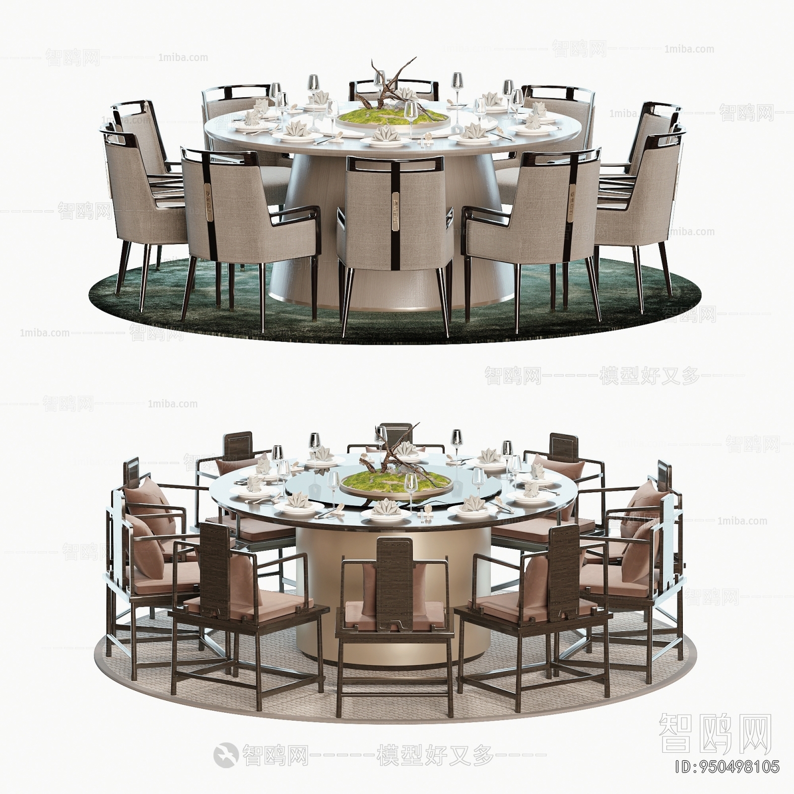 New Chinese Style Dining Table And Chairs