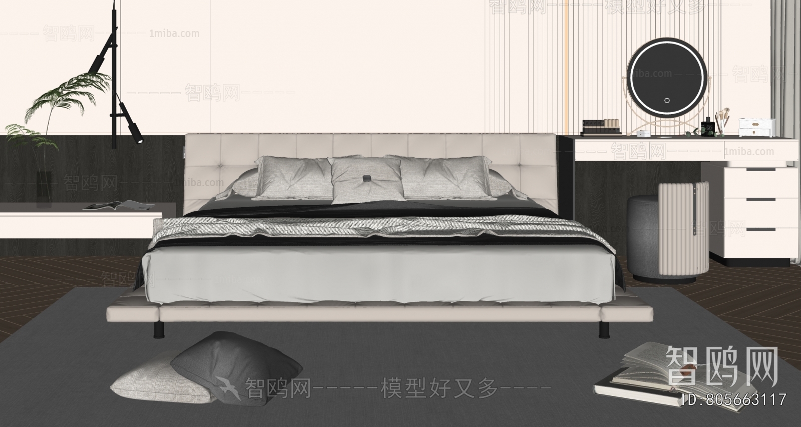 Modern Double Bed