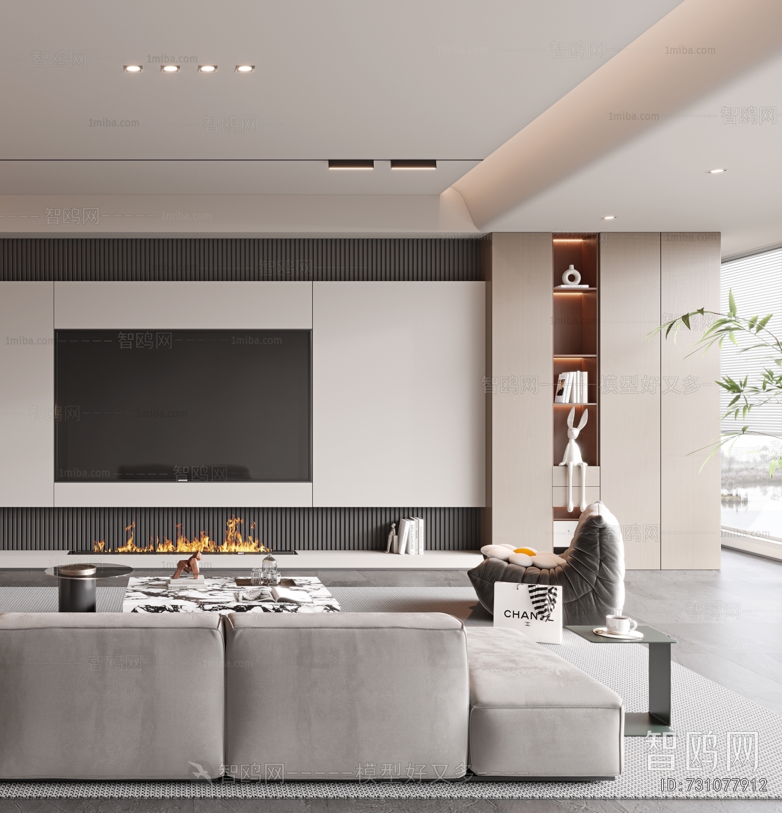 Modern A Living Room