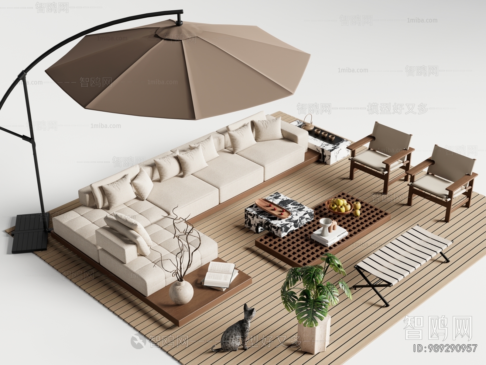 Modern Outdoor Sofa