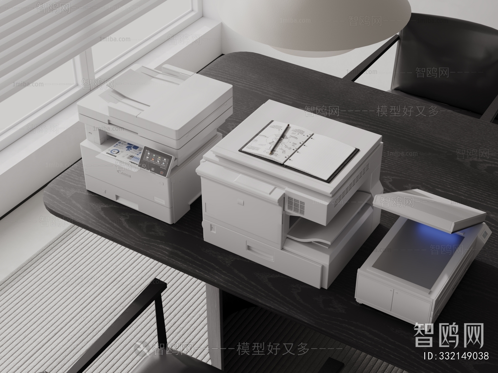 现代打印机 复印机 扫描仪