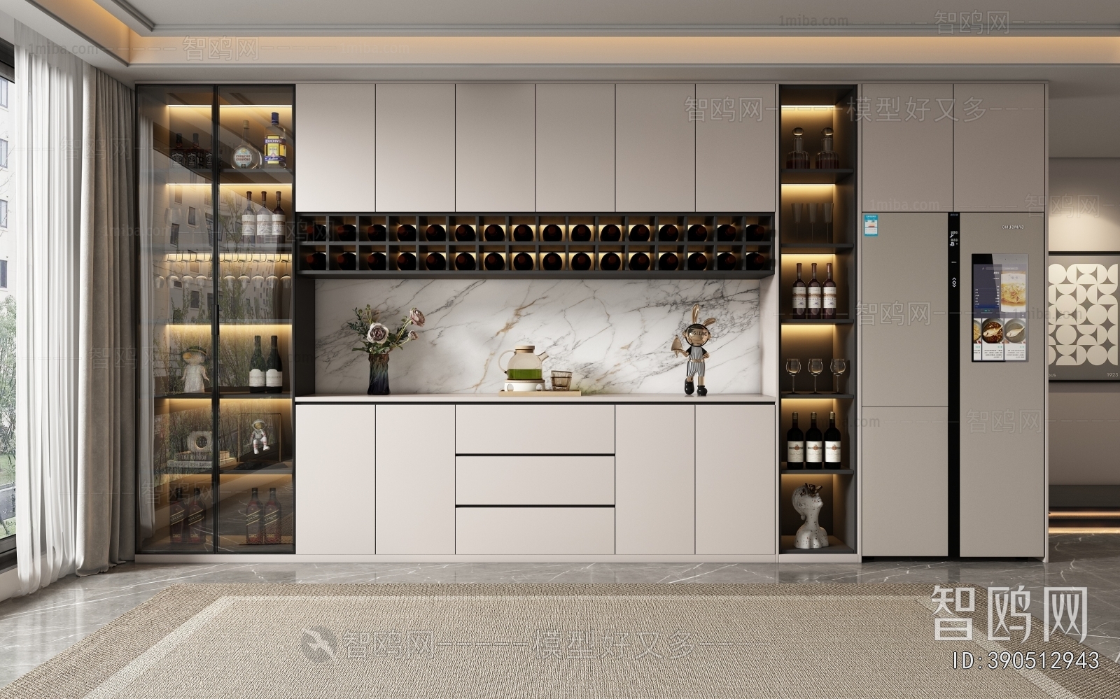 Modern Wine Cabinet