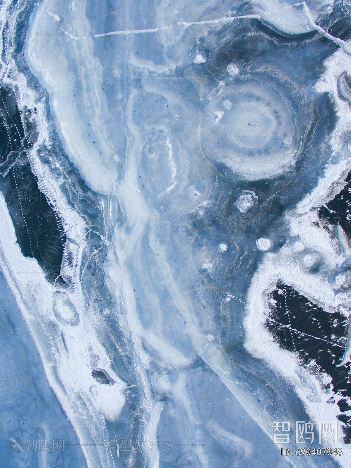 海洋冰纹理瓷砖奢石岩板