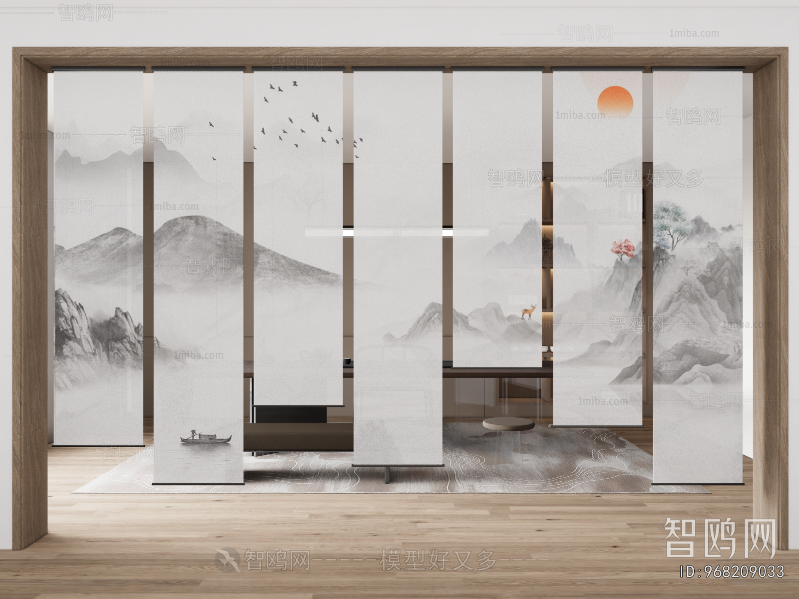 New Chinese Style Partition