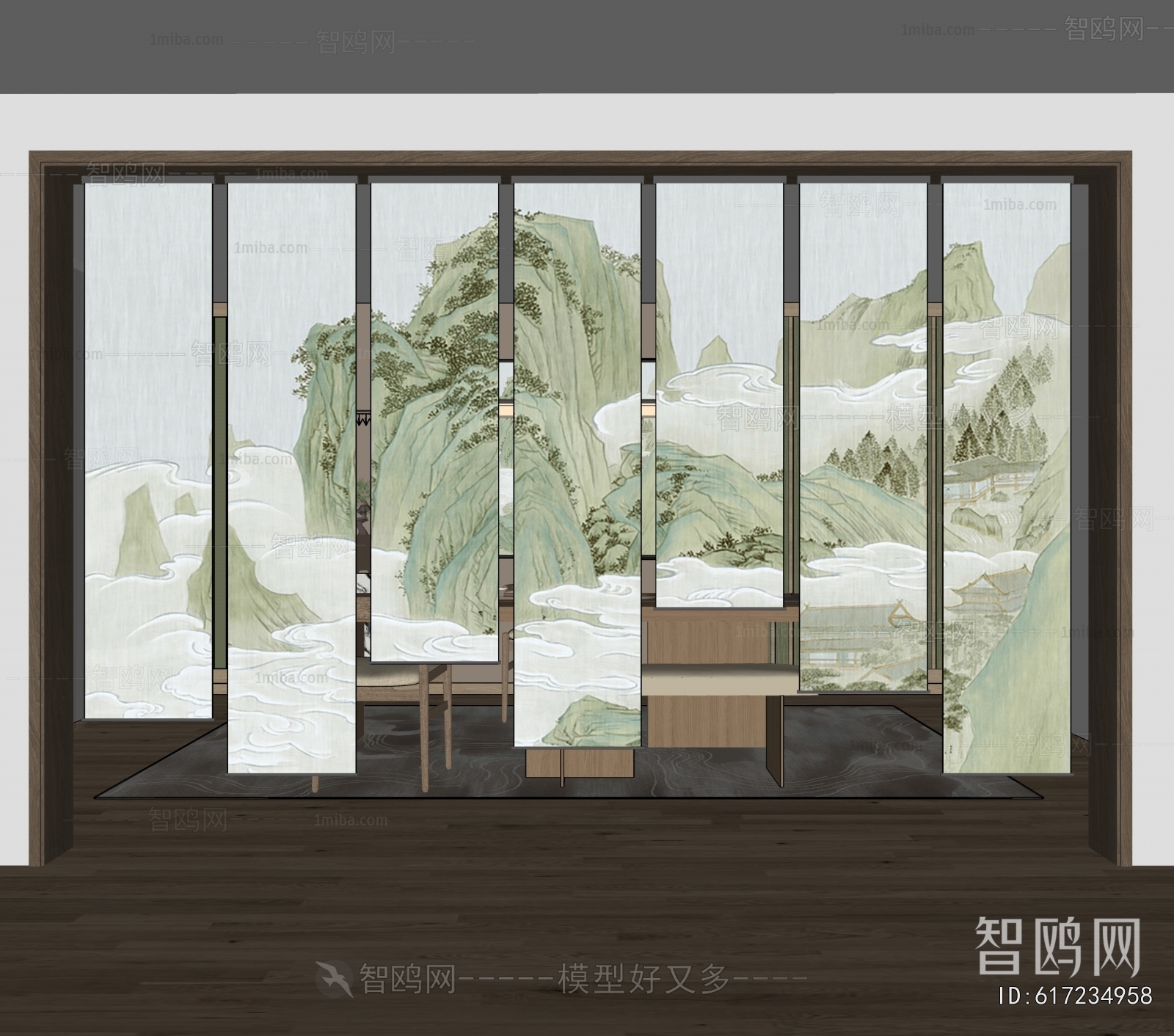 New Chinese Style Partition