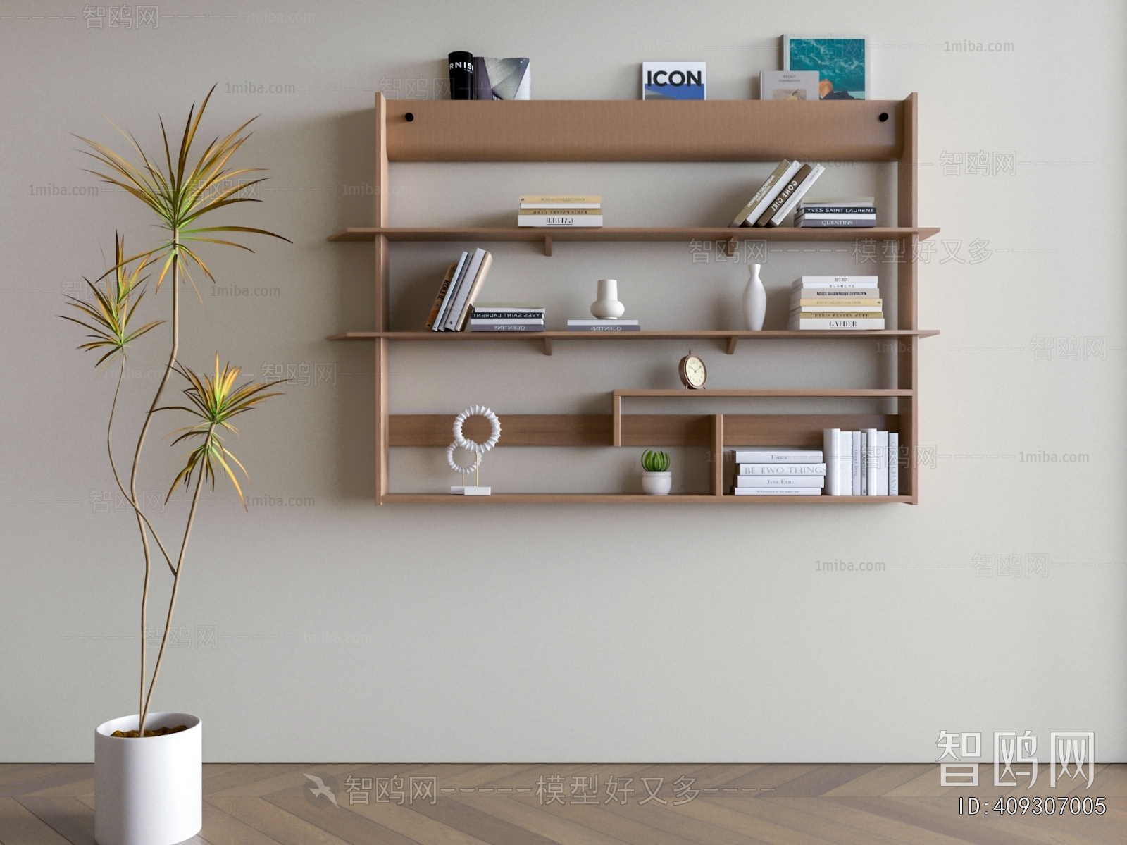 Nordic Style Bookshelf