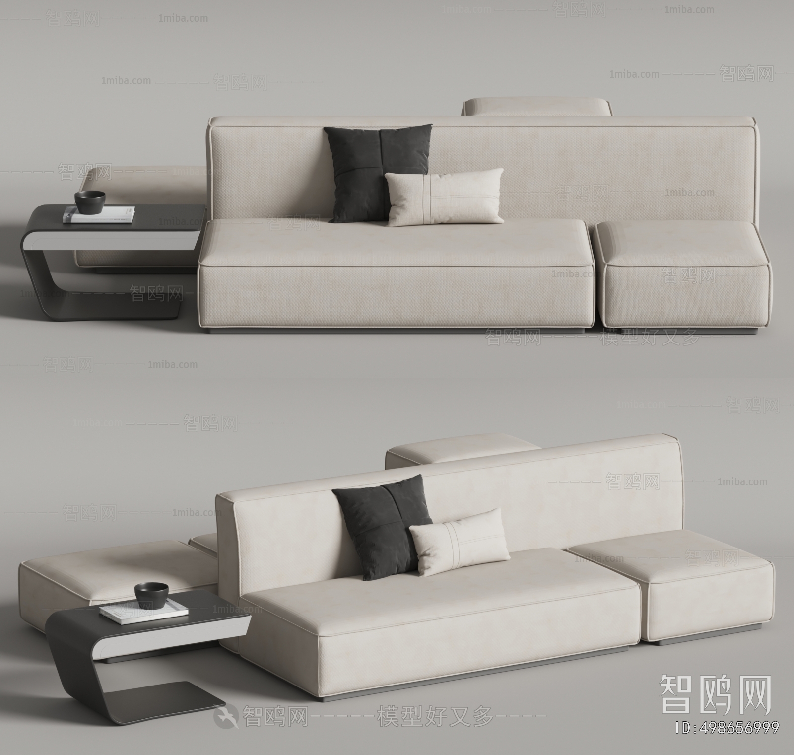 Modern Multi Person Sofa