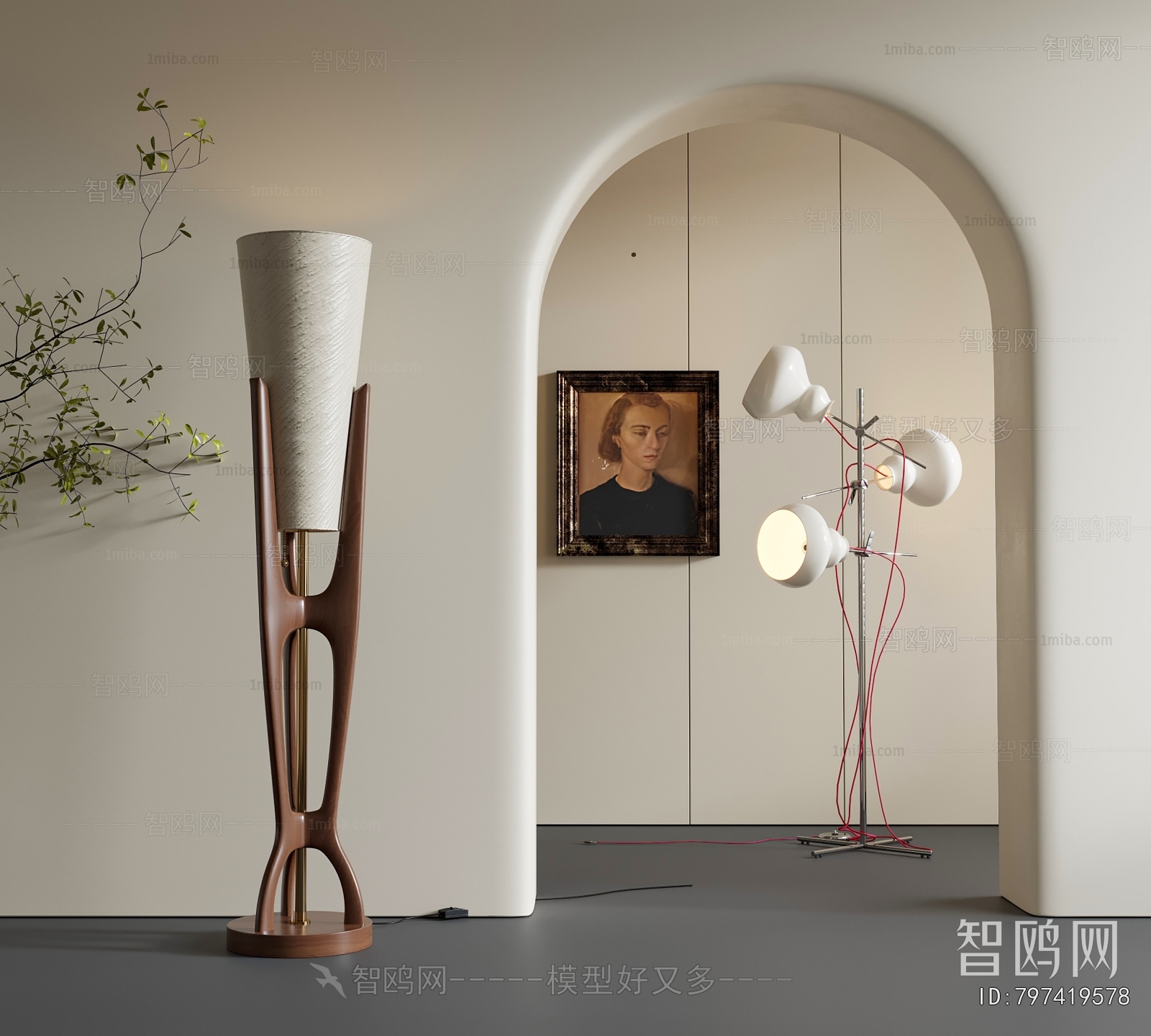 French Style Floor Lamp