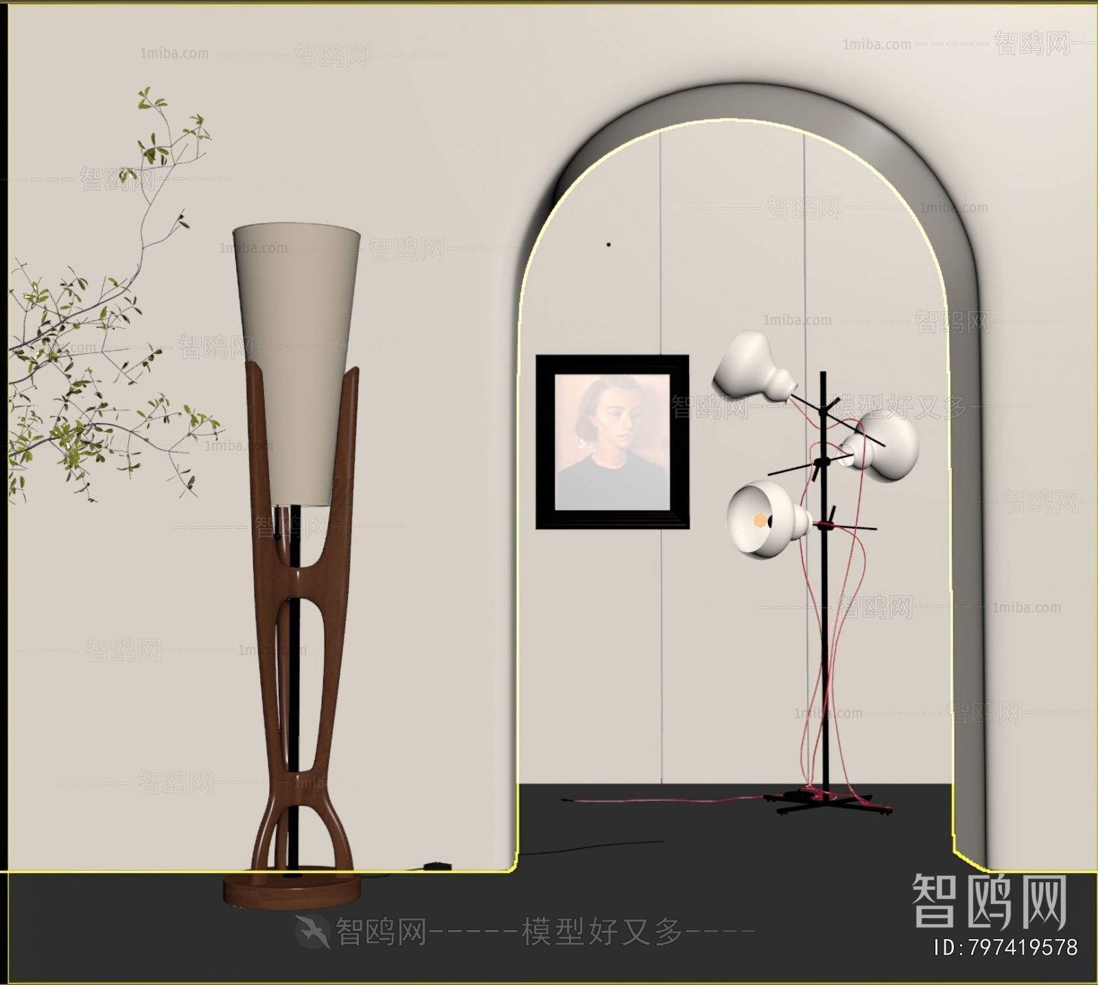 French Style Floor Lamp