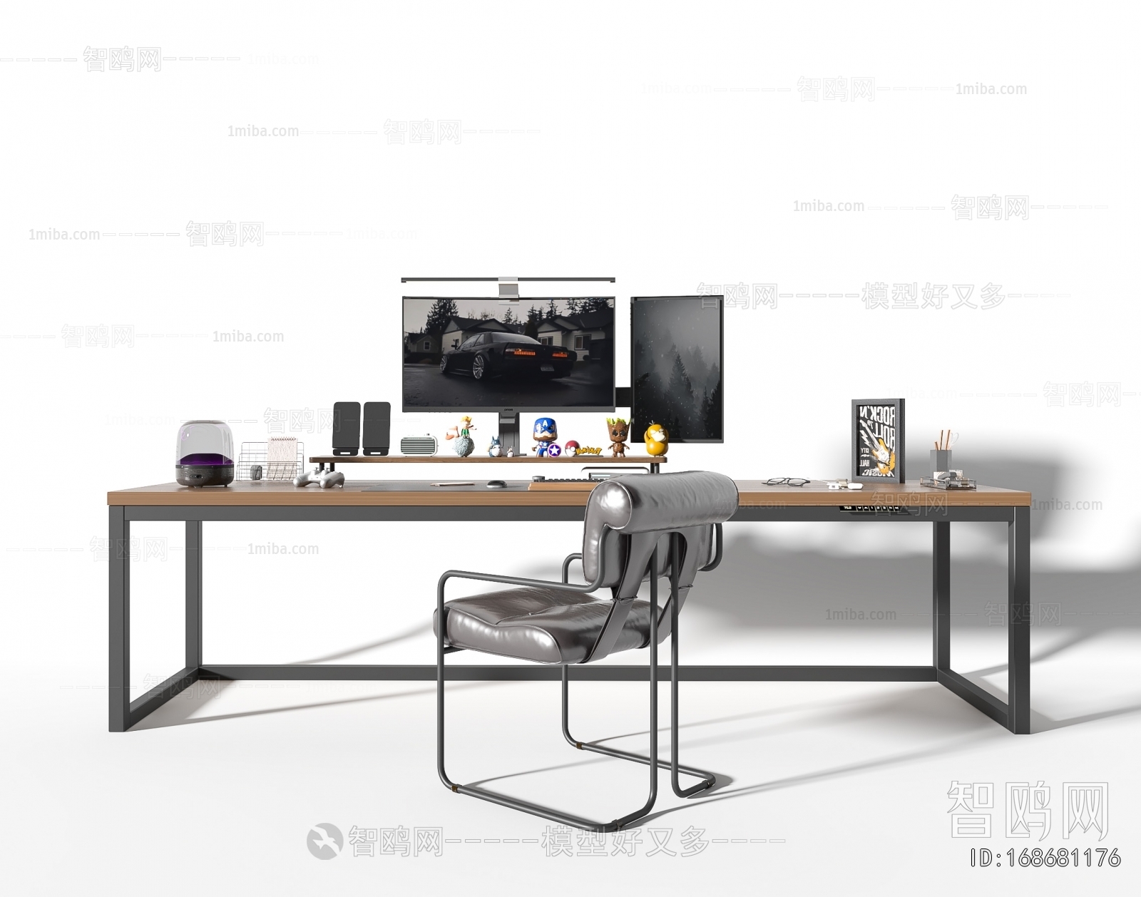 Modern Computer Desk And Chair