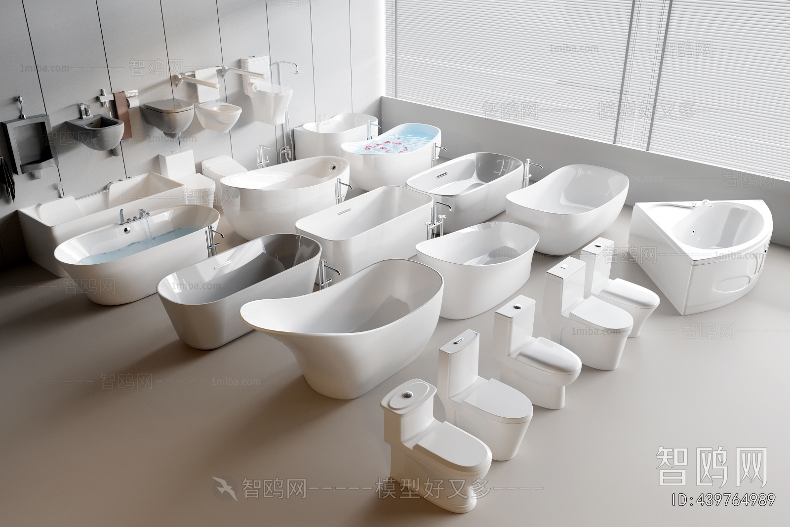 现代陶瓷浴缸 马桶