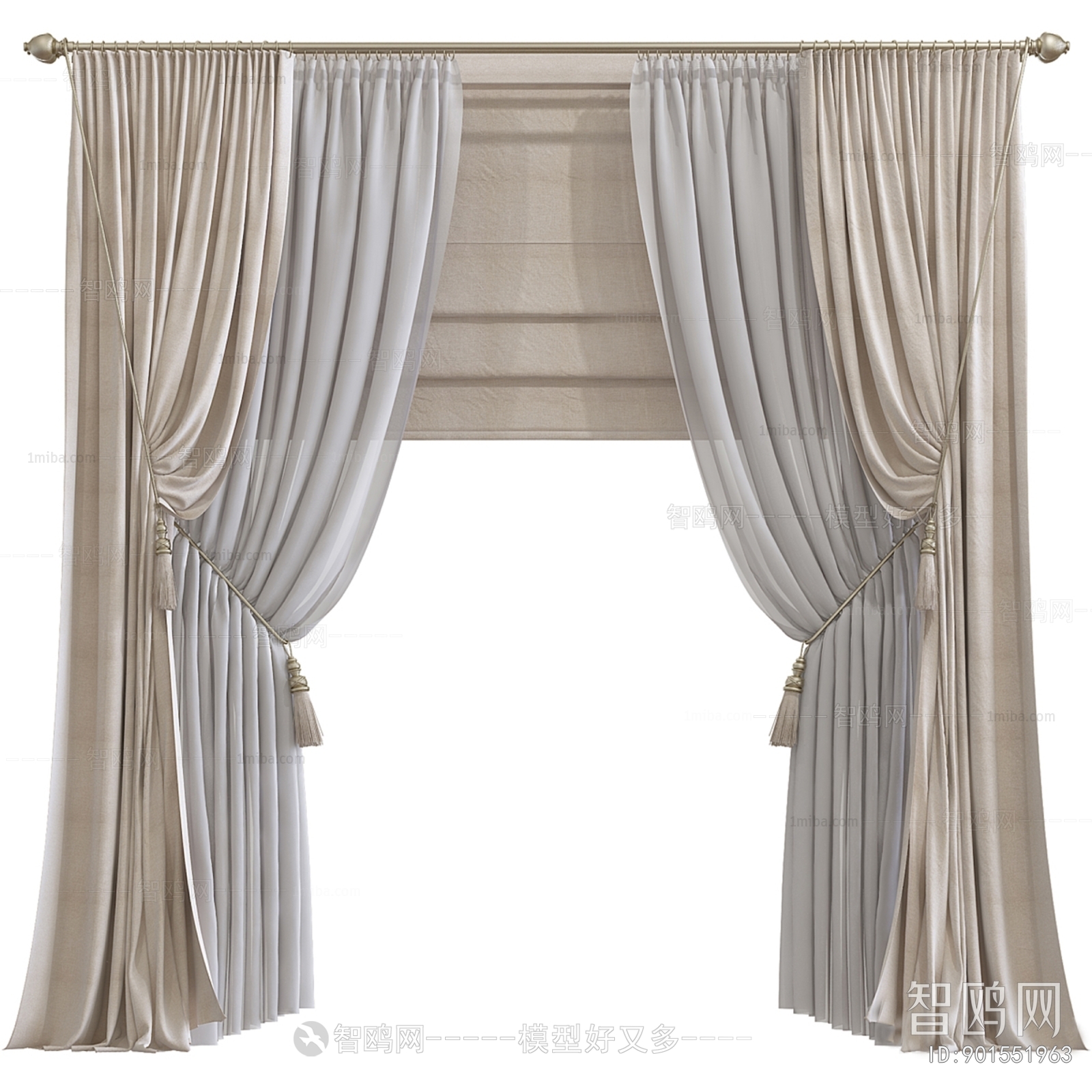 Modern The Curtain