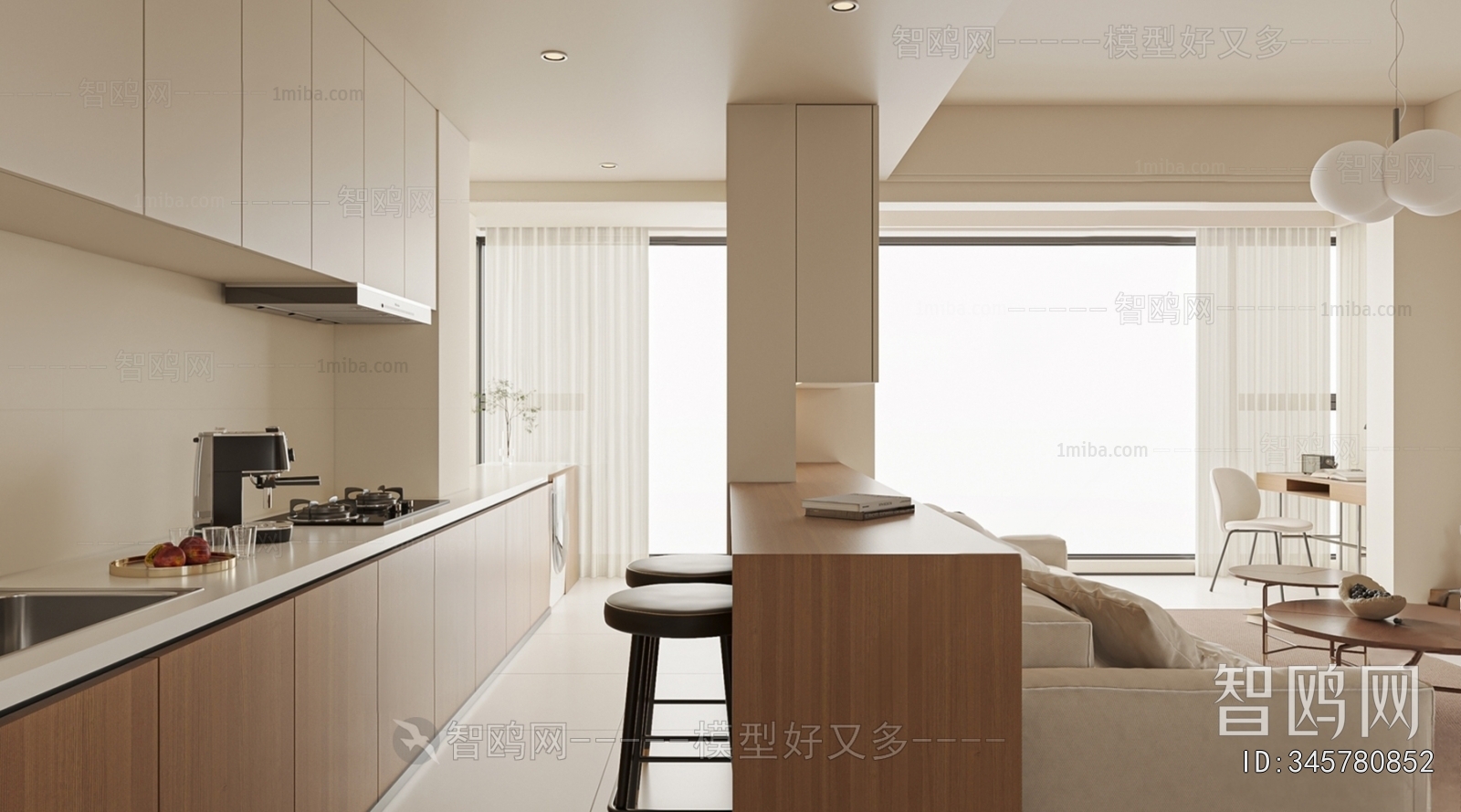 Modern Open Kitchen