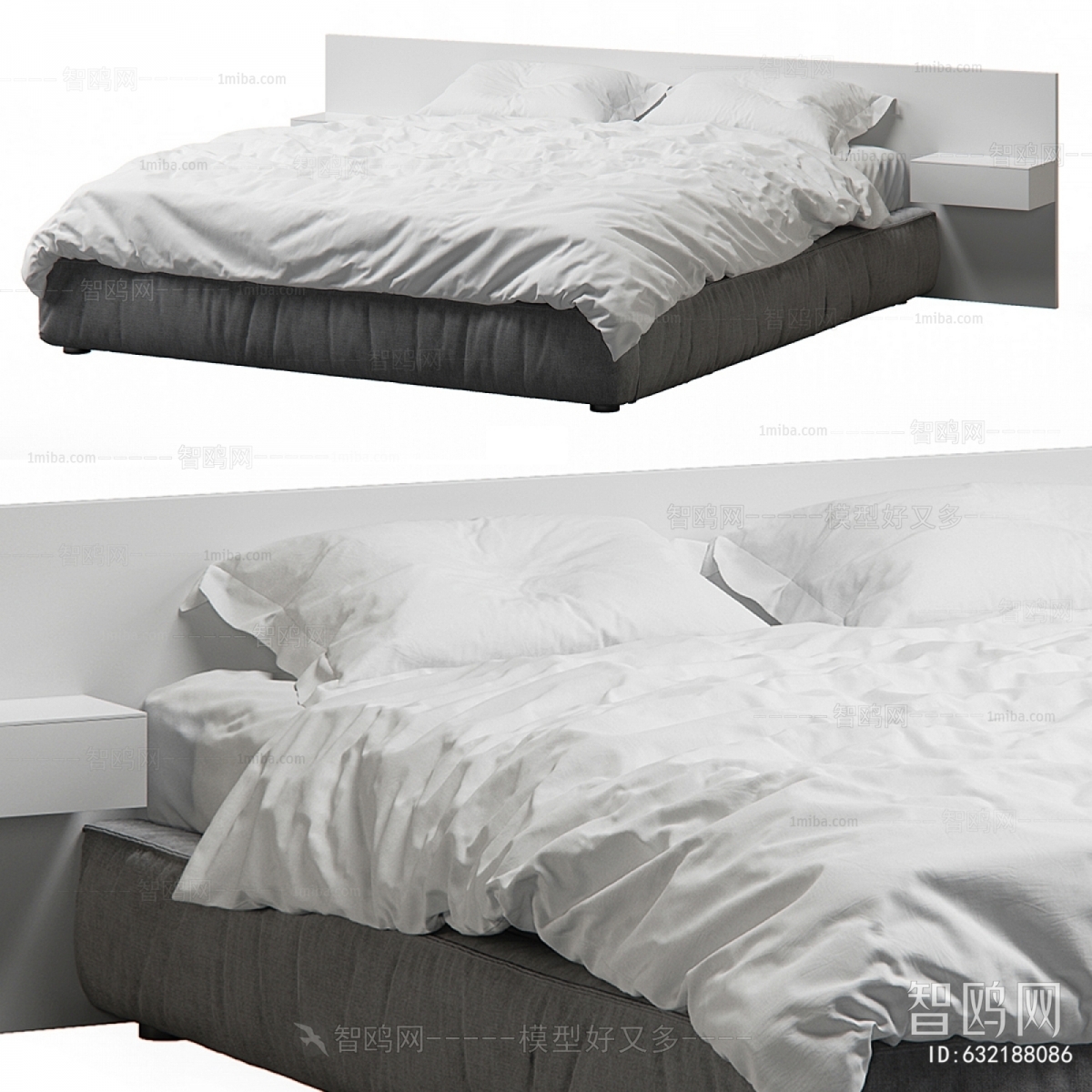 Modern Double Bed