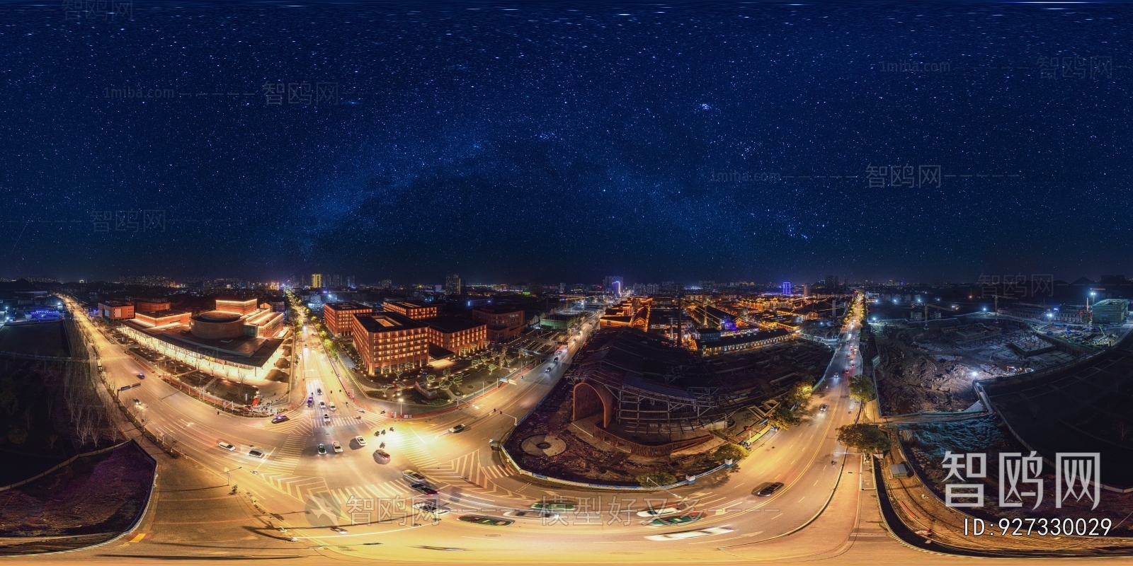 城市夜景HDR