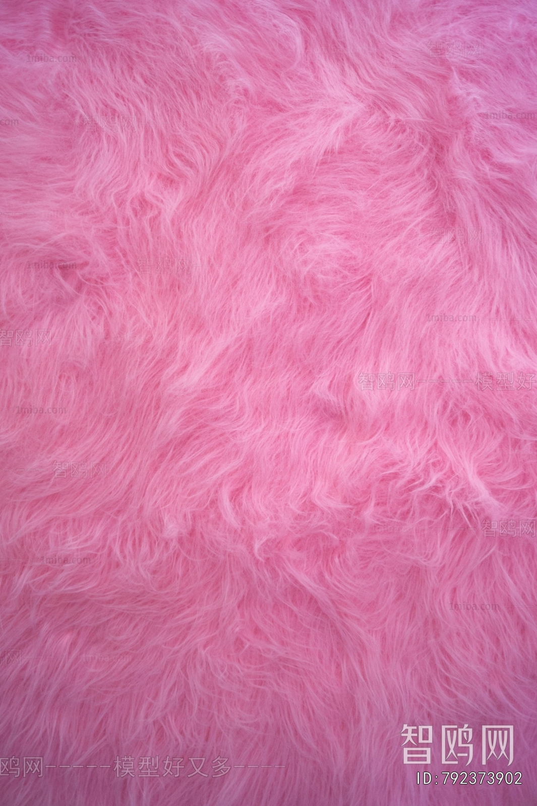 粉红色动物毛毯
