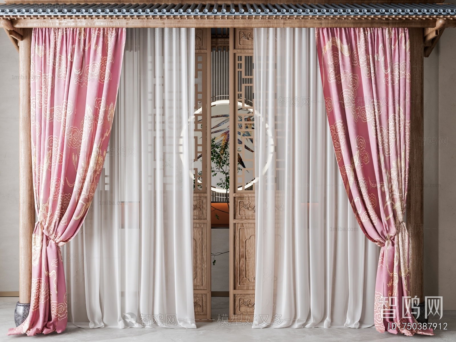 New Chinese Style The Curtain