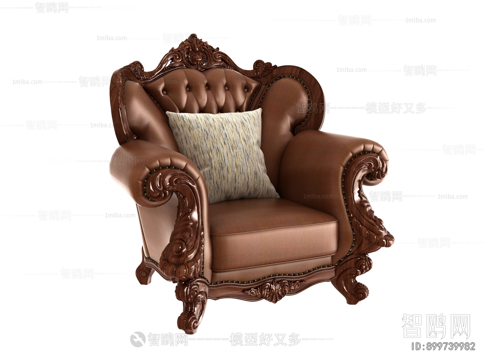 European Style Single Sofa